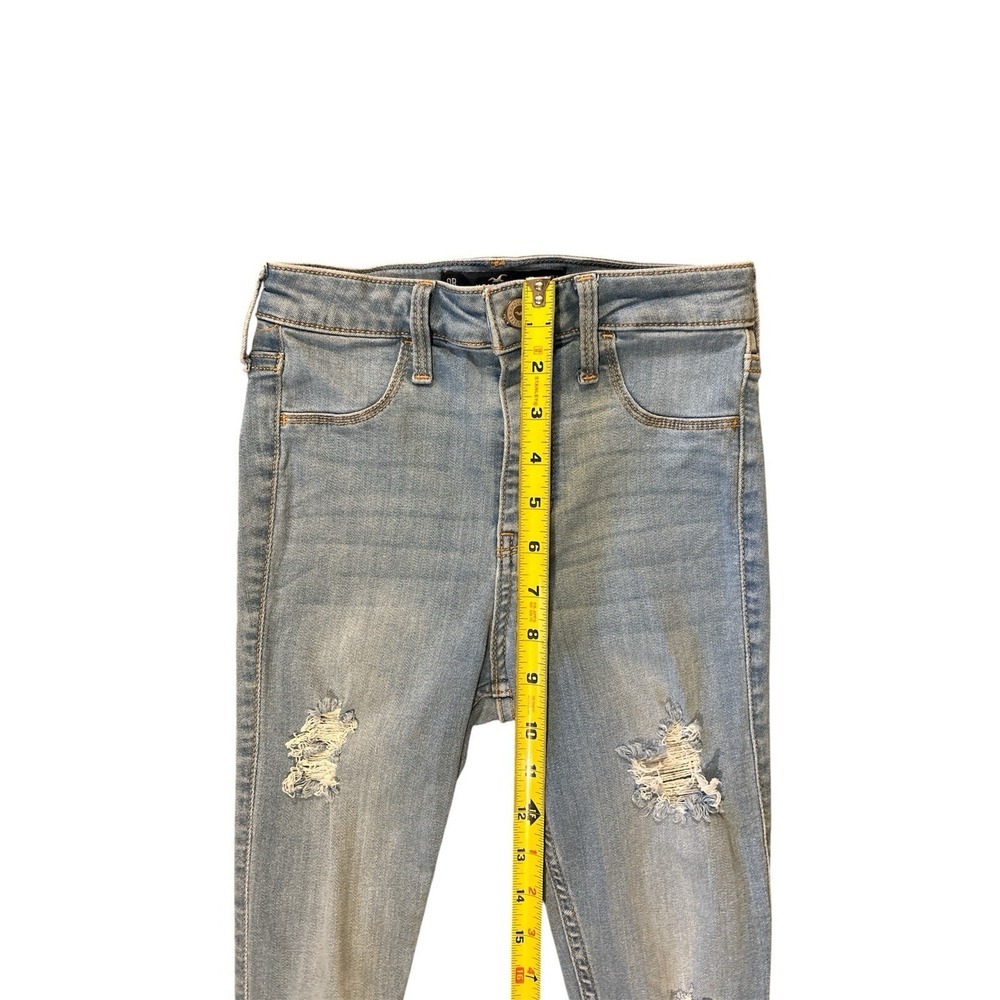Hollister Jeans High-Rise Jean Legging Advanced Stretch size 0R W24 L28 - Picture 6 of 6